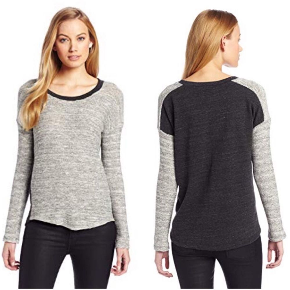 Anthropologie Splendid City Sparkle Sweatshirt Size L